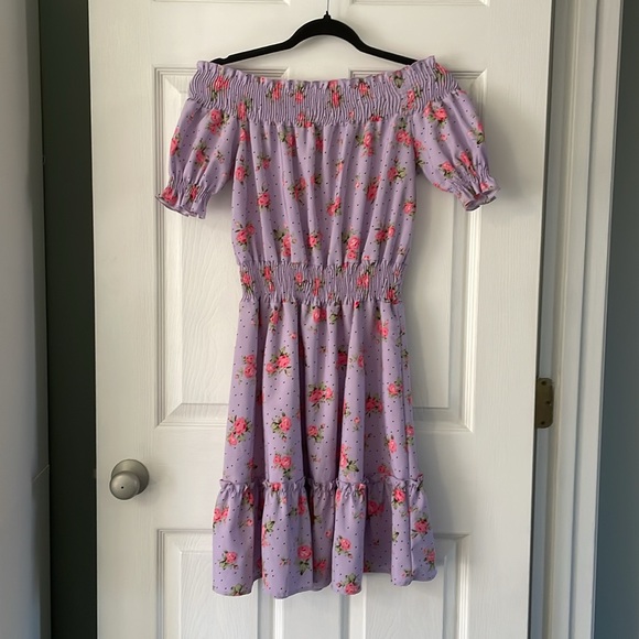 ✨Lilac Floral Dress✨ - Picture 3 of 3